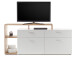 TV-Board >Natalie< in Weiß - 210x105x40cm (BxHxT)