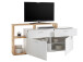 TV-Board >Natalie< in Weiß - 210x105x40cm (BxHxT)