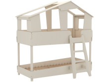 Kinderbett >Tyler< in taupe aus MDF -...