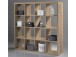 Raumteiler >PortiaII< in Sonoma-Eiche - 147x147x38cm (BxHxT)