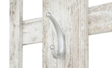 Garderoben-Set >Selene< in Eiche-Antik - 100x190x25cm (BxHxT)