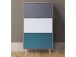 Schuhkipper >Visby< in Sonoma-Eiche - 70x127x24cm (BxHxT)