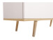 Kommode >Dalarna< in Weiß aus Metall - 120x85x40cm (BxHxT)