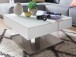 Couchtisch >Marcie< in Weiß matt aus MDF - 75x38x75cm (BxHxT)