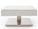 Couchtisch >Marcie< in Weiß matt aus MDF - 75x38x75cm (BxHxT)