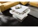 Couchtisch >Marcie< in Weiß matt aus MDF - 75x38x75cm (BxHxT)