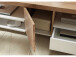 Couchtisch >Rouen< in Weiß matt lackiert aus MDF - 120x40x60cm (BxHxT)