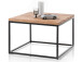 Couchtisch >Samuele< in Asteiche geölt aus Metall - 70x45x70cm (BxHxT)