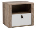 Nachtkonsole >Chery< in Old Style hell - 55x46,5x40cm (BxHxT)
