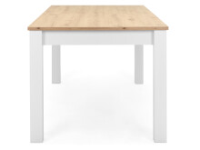 Esstisch >Batley< in Weiß - 215x75x90cm (BxHxT)