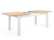 Esstisch >Batley< in Weiß - 215x75x90cm (BxHxT)