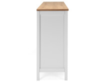 Sideboard >Batley I< in Weiß - 180x90x40cm (BxHxT)