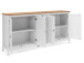 Sideboard >Batley I< in Weiß - 180x90x40cm (BxHxT)