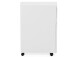 Rollcontainer >Ravenna I< in Weiß/Matt - 44x73x52cm (BxHxT)