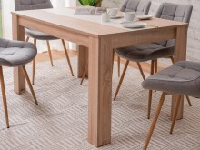 Esstisch >Naperville< in Sonoma-Eiche - 138x74x80cm...