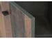 Kommode >Burg< in Betonoptik Dunkelgrau - 40.3x77.5x29.6cm (BxHxT)