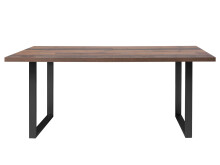Esstisch >Talbert< in Old Wood Vintage Schwarz aus...