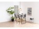 Bartisch >Carney< in Wildeiche aus Metall - 120x105x60cm (BxHxT)