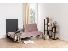 Regal >Carney< in Wildeiche aus Metall - 37x82,5x35cm (BxHxT)