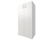 Aktenschrank >Trio< in Weiß - 57x113x34,5cm (BxHxT)