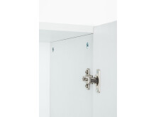 Aktenschrank >Trio< in Weiß - 57x186,5x34,5cm (BxHxT)