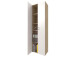 Aktenschrank >Trio< in Sonoma-Eiche / Weiß - 57x186,5x34,5cm (BxHxT)
