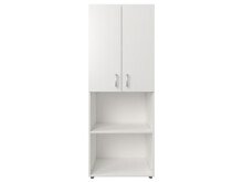 Aktenschrank >Trio< in Weiß - 57x154x34,5cm (BxHxT)