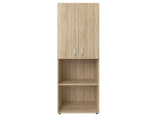 Aktenschrank >Trio< in Sonoma-Eiche - 57x154x34,5cm (BxHxT)