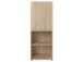 Aktenschrank >Trio< in Sonoma-Eiche - 57x154x34,5cm (BxHxT)