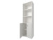 Aktenschrank >Trio< in Weiß - 57x190x34,5cm (BxHxT)
