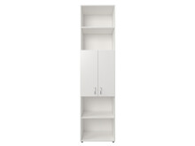 Aktenschrank >Trio< in Weiß - 57x231x34,5cm (BxHxT)