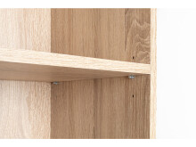 Aktenschrank >Trio< in Sonoma-Eiche - 57x231x34,5cm (BxHxT)