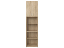 Aktenschrank >Trio< in Sonoma-Eiche - 57x231x34,5cm (BxHxT)