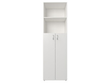 Aktenschrank >Trio< in Weiß - 57x190x34,5cm (BxHxT)
