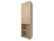 Aktenschrank >Trio< in Sonoma-Eiche - 57x190x34,5cm...