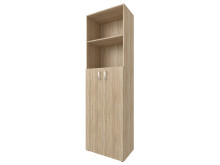 Aktenschrank >Trio< in Sonoma-Eiche - 57x190x34,5cm (BxHxT)