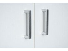 Aktenschrank >Trio< in Weiß - 57x226x34,5cm (BxHxT)