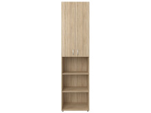 Aktenschrank >Trio< in Sonoma-Eiche - 57x226x34,5cm (BxHxT)