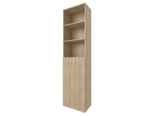 Aktenschrank >Trio< in Sonoma-Eiche - 57x226x34,5cm (BxHxT)