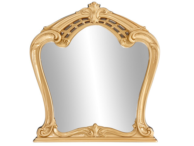 Barockspiegel >Celine< in Goldfarben aus Kunststoff - 94x108,5x8cm (BxHxT)