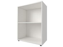 Büro-Set >Trio< in Weiß - 121x76x33cm (BxHxT)