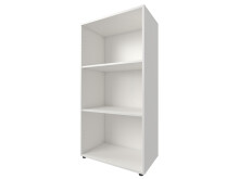 Büro-Set >Trio< in Weiß - 121x76x33cm (BxHxT)