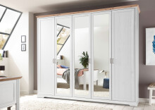 Kleiderschrank >Jasmin< in Anderson Pine -...