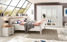 Bett >Jasmin< in Anderson Pine - 205x98x215cm (BxHxT)