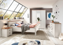 Bett >Jasmin< in Anderson Pine - 205x98x215cm (BxHxT)