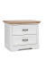 Nachtkommode >Jasmin< in Anderson Pine - 64x54x41cm (BxHxT)