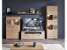 TV-Board >Springhill< in Artisan Eiche aus Metall - 140x51x47cm (BxHxT)