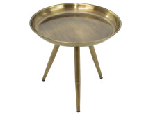 Beistelltisch >Inverell< in Gold verchromt aus...