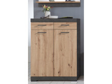 Schuhschrank >Birkenhead< in Matera - 80x109,5x35cm (BxHxT)
