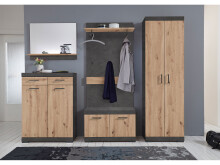 Schuhschrank >Birkenhead< in Matera - 80x109,5x35cm (BxHxT)